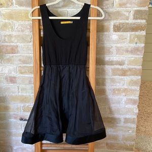 Alice + Olivia black sleeveless dress size 0